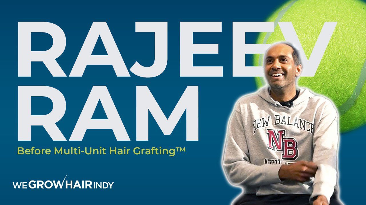 Olympic Medalist Rajeev Ram is Getting his Hair Transplant in Indianapolis I WGHI VIP I Rajeev Ram