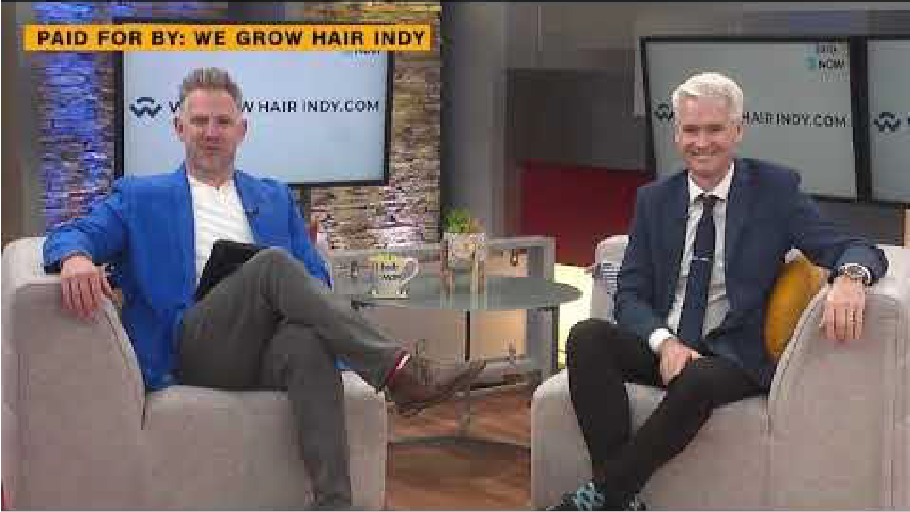 Fox 59 Indy Now - Hair Transplant Results at We Grow Hair Indy - Dave Furst