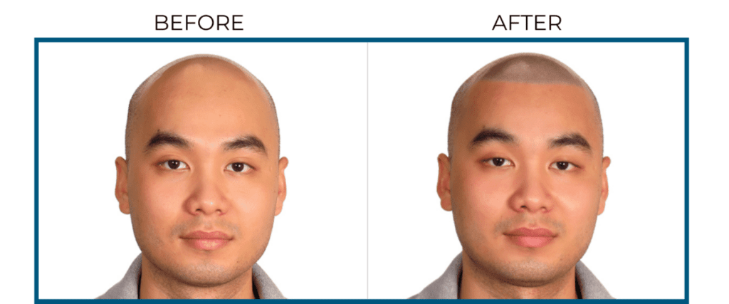 What is Scalp Micropigmentation? SMP before and after