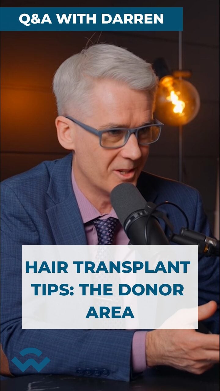 HAIR TRANSPLANT TIPS - THE DONOR AREA