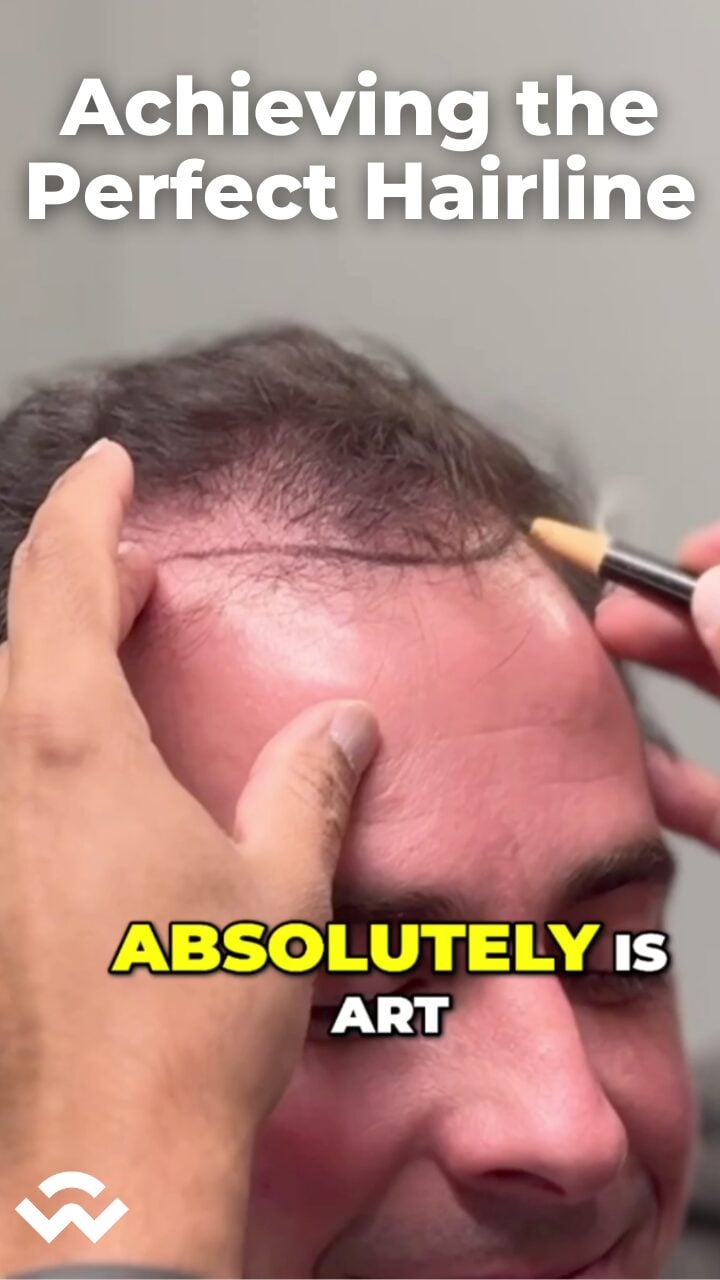 designing perfect hairline